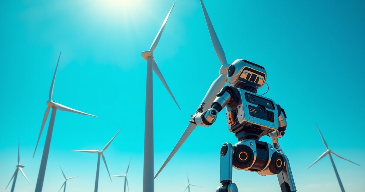 Revolutionizing Wind Power: How Robotics and AI are Changing the Game